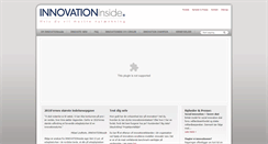 Desktop Screenshot of innovationinside.dk